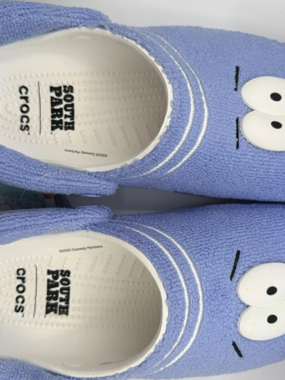 Crocs x South Park Towelie Classic Clogs Blue Men Size 8 Women 10